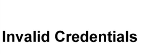 ldap bind invalid credentials